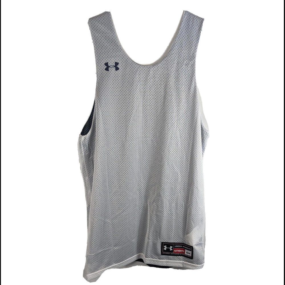 Blue Reversible Basketball Jersey for Sports Mens Size Small Under Armour